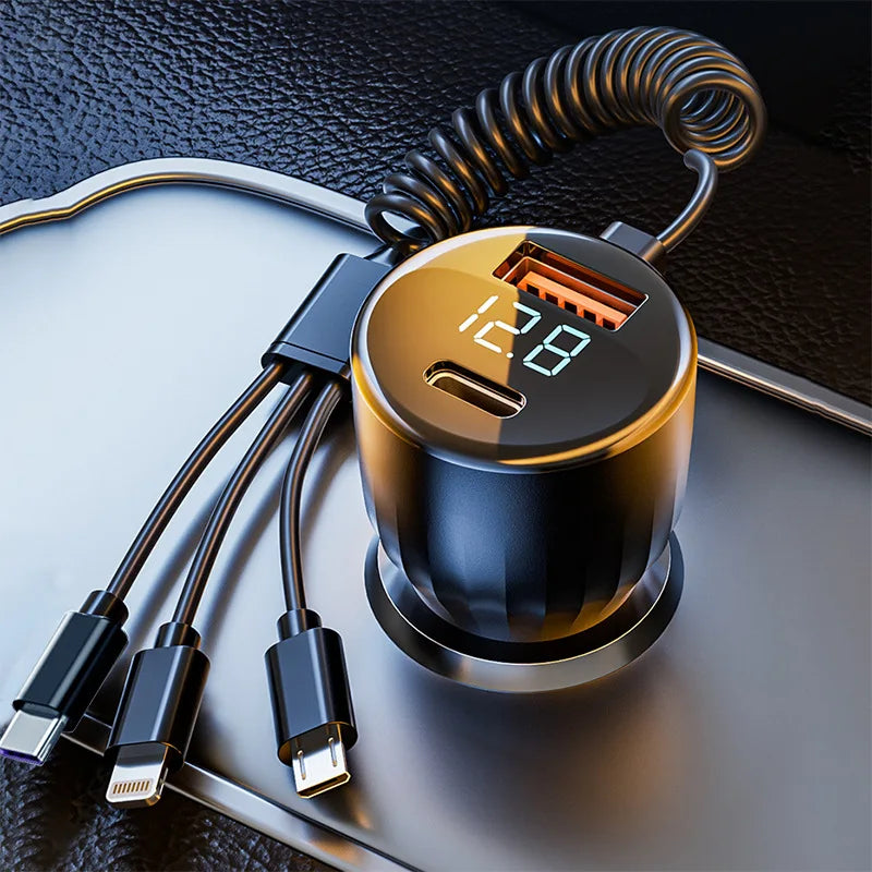 Car Charger, Multi-Port Fast Adapter