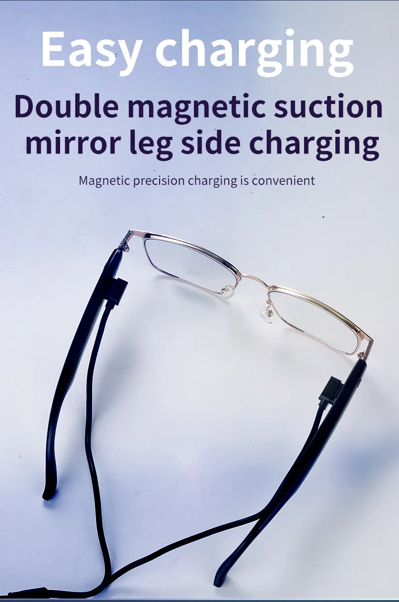 GS06 Upgrade Smart Glasses With Camera Video Recording AI Photo Recognition Bluetooth Call Translation Voice Assistant Glasses