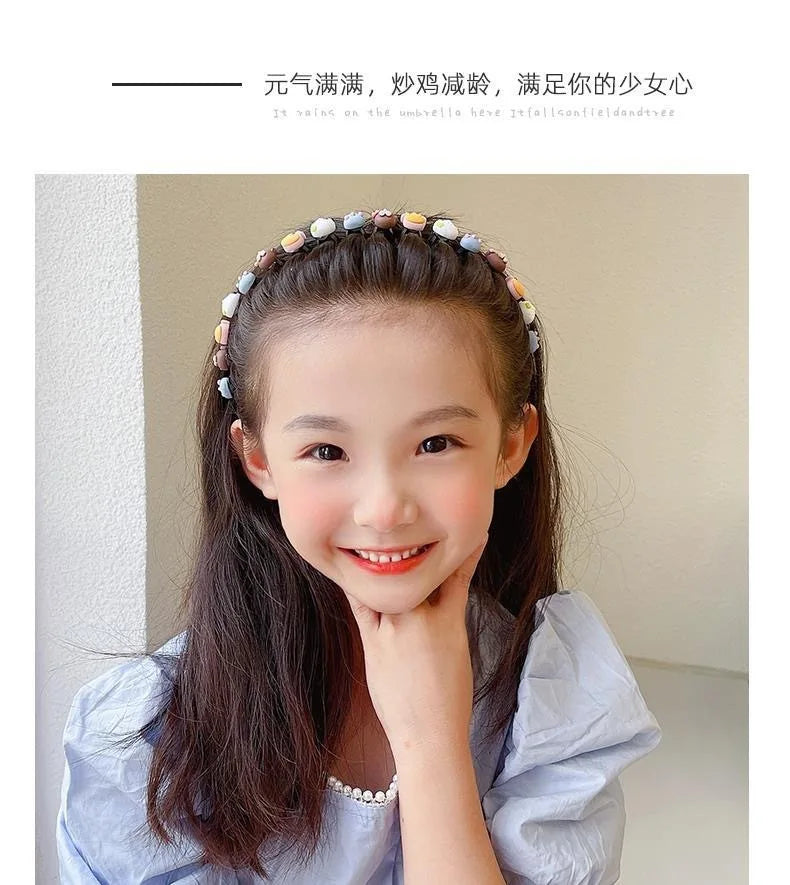 Hair Accessories for Girls Ties Headbands Band Bandeaux Scrunchie Bandana Fashion Haarband Korean Tiara Cheveux Fille Kids Cute