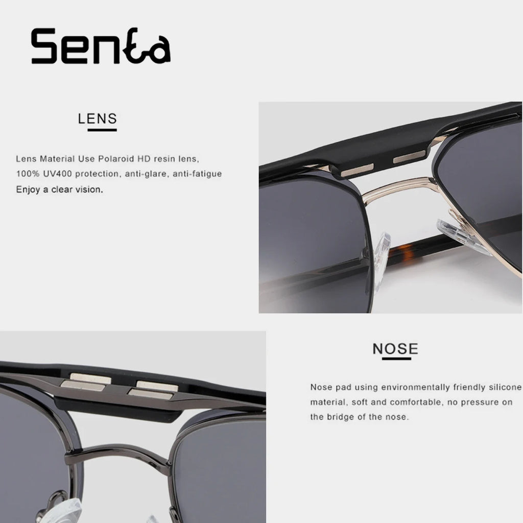 Polarized Sunglasses For Men Magnetic Clip On Sunglasses Retro Luxury Sun Glasses Men's Sunglass Eyeglasses Frames Myopia 2022