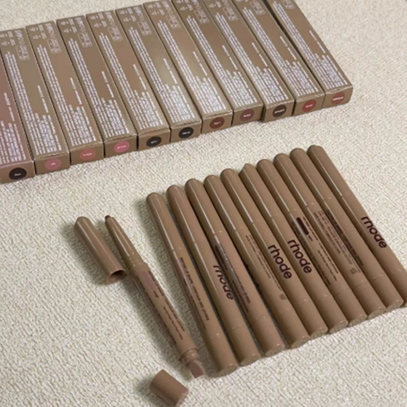 Popular Makeup Products Spicy Marg Juice Box Pocket Blush Stick Sunscreen 11 Color Mixed Decorative Lip Lipliner is Durable