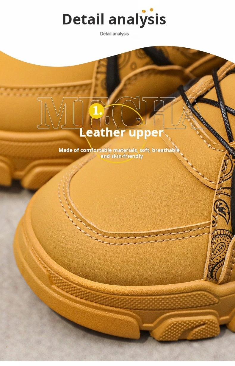 Platform Sports Shoes Kids Sneakers Sports and Leisure Shoes for Boys Wear-resistant Loafers Soft and Comfortable Fashion new