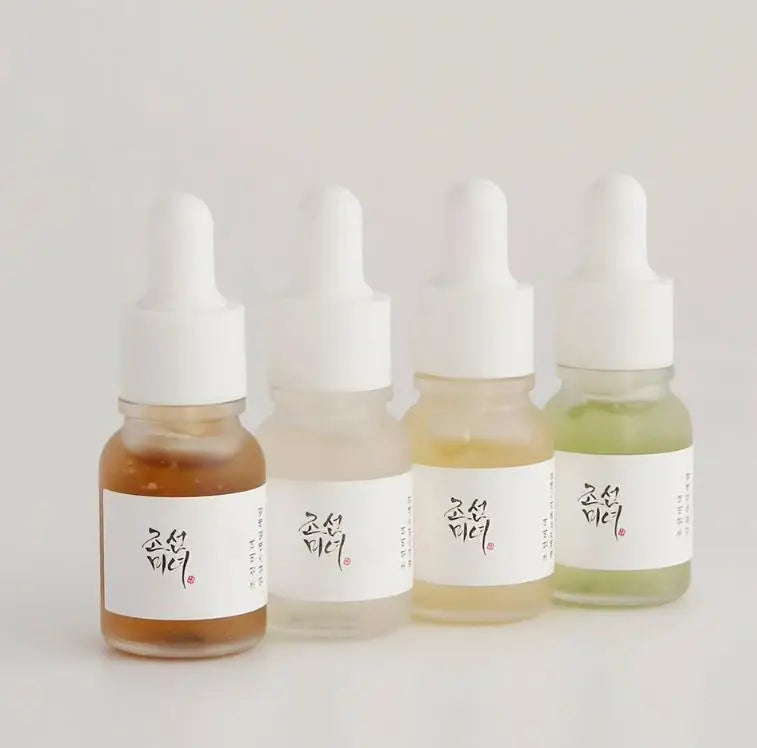 Beauty of Joseon Skincare Products Glossy Propolis Clear Rice Bran Ginseng Snail Green Tea Essence 4 Kinds of Selected Essence