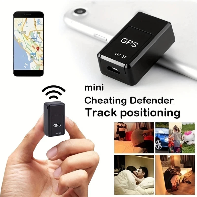 Gps Locator Remote Small Strong Magnetic Car Vehicle Anti-Theft and Loss Prevention Tracker Car Tracking Artifact Gf-07