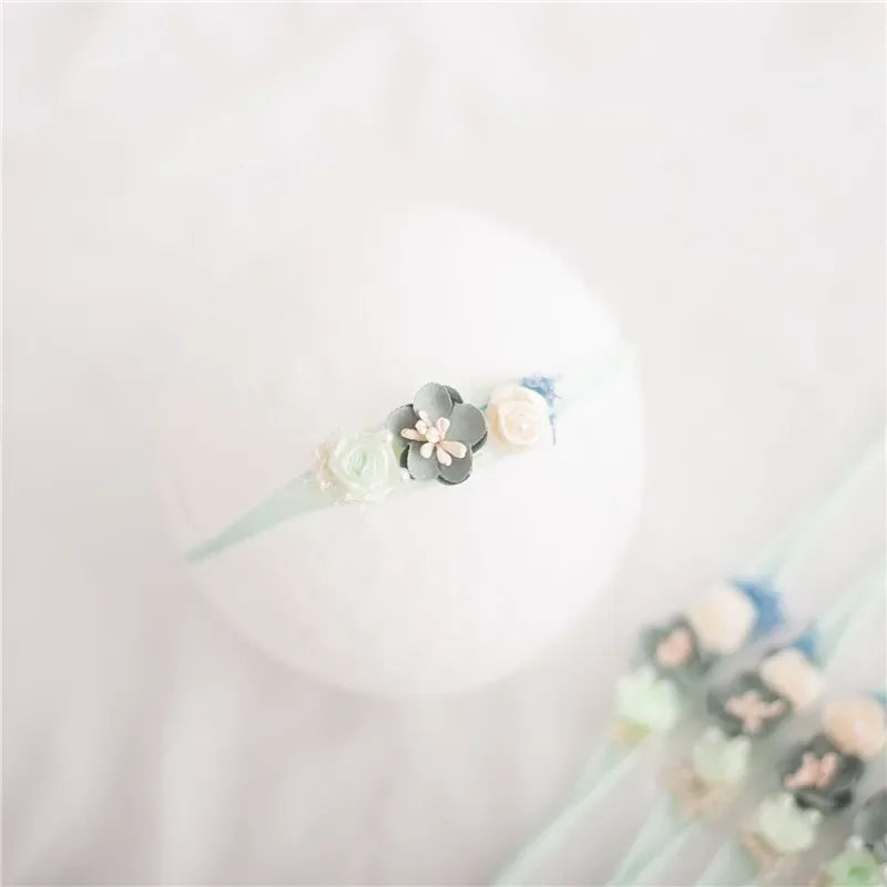Kids Toddler  Newborn Headband  Baby Girl Hearband Hair Accessories Flower Girl Headwear Newborn Photography Props