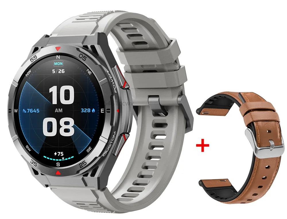 X2B Smart Watch GPS Positioning Men Outdoor Sport Bluetooth Calling AI Voice Health Monitoring Fitness Tracker Smartwatch