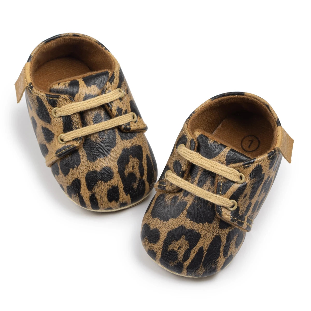 KIDSUN Toddler Baby Shoes Boys Girls Ankle Sneakers Soft Anti-Slip Sole PU Leather Moccasins Infant Newborn Prewalker First