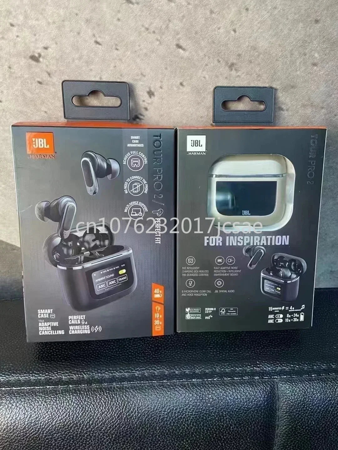 Original JBL Tour PRO 2 True Wireless Bluetooth Earphones Stereo Earbuds sports Headphones with Smart LCD Screen HK version