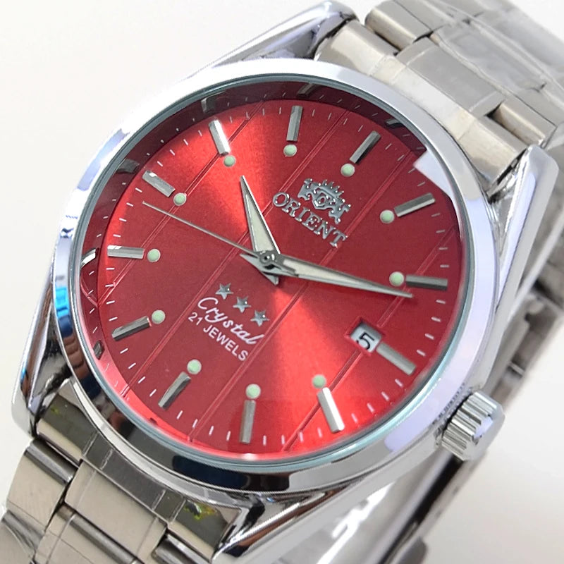 Orient Double Lion Watches High Quality Clock Brand New Top Men's Watch Multi-Function All-Steel Automatic Mechanical Tourbillon