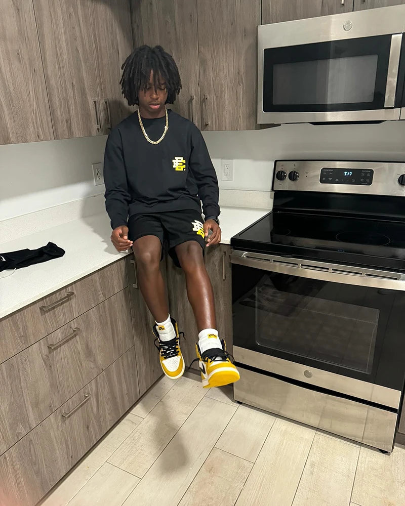 2024 new Eric Emanuel Summer Men Shorts Casual Shorts Fitness Exercise Beach Breathable Mesh Shorts Jogger Men's EE shorts