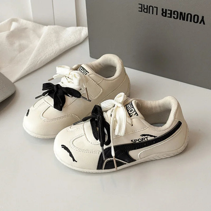 Children's Sports Shoes 2025 Autumn Boys Girls Comfortable Non Slip Outdoor Casual Shoes Kids Fashion Low-top Flat Sneakers