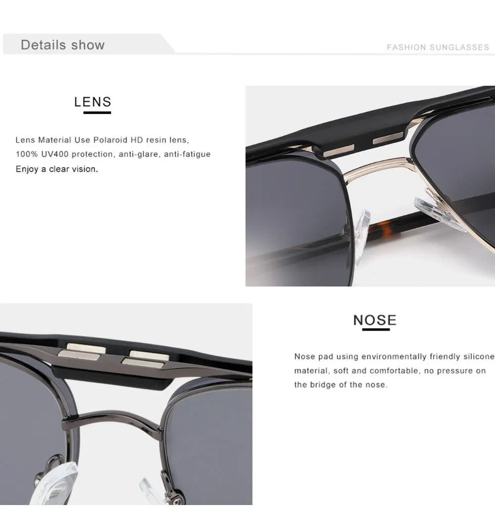 Polarized Sunglasses For Men Magnetic Clip On Sunglasses Retro Luxury Sun Glasses Men's Sunglass Eyeglasses Frames Myopia 2022