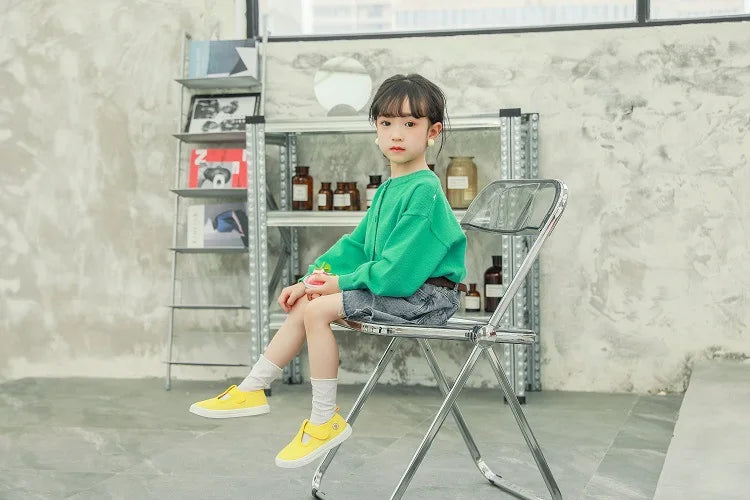 Kids Shoes 2023 Spring Autumn Children's Canvas Shoe Korean Solid Girl's Sneakers Soft Sole Toddler Shoes for Boy Tenis Infantil