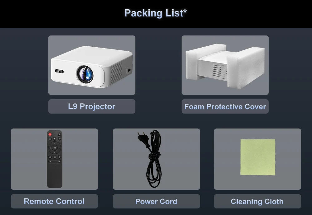 Touyinger L9 Portable Mini Projector