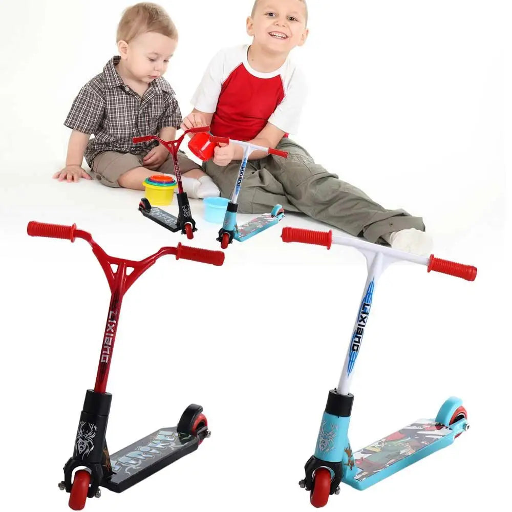 Kids Toys Educational Children's Finger Toys Two Wheel Mini Scooter Mini Finger Scooter Finger Skateboards Finger Scooter