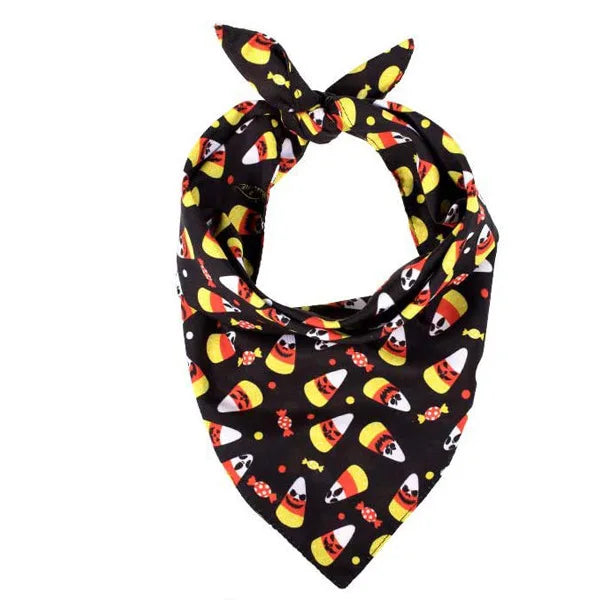 Halloween Pet Drool Scarf Cat Dog Triangle Scarf Pet Holiday Atmosphere Scarf Fun Pet Accessories Christmas Pet Supplies
