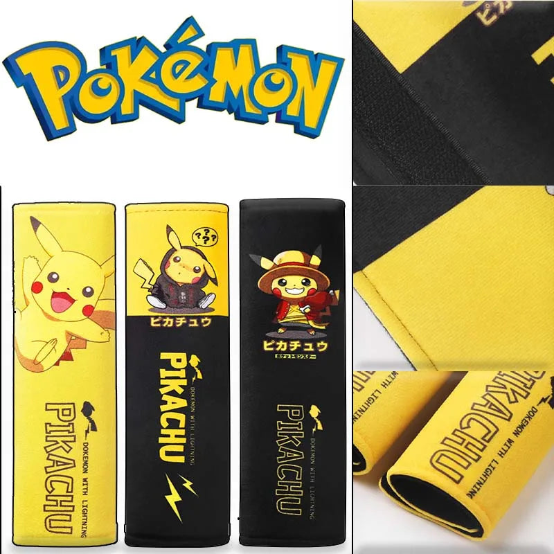Pokemon Pikachu Car Accessories Seat Belt