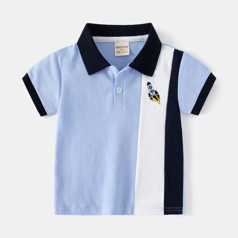 Kids Polo T Shirts Solid Cotton Boys Sport Polo T-Shirts Children's Tops Fashion Kids Clothes Summer Children Polo Tees