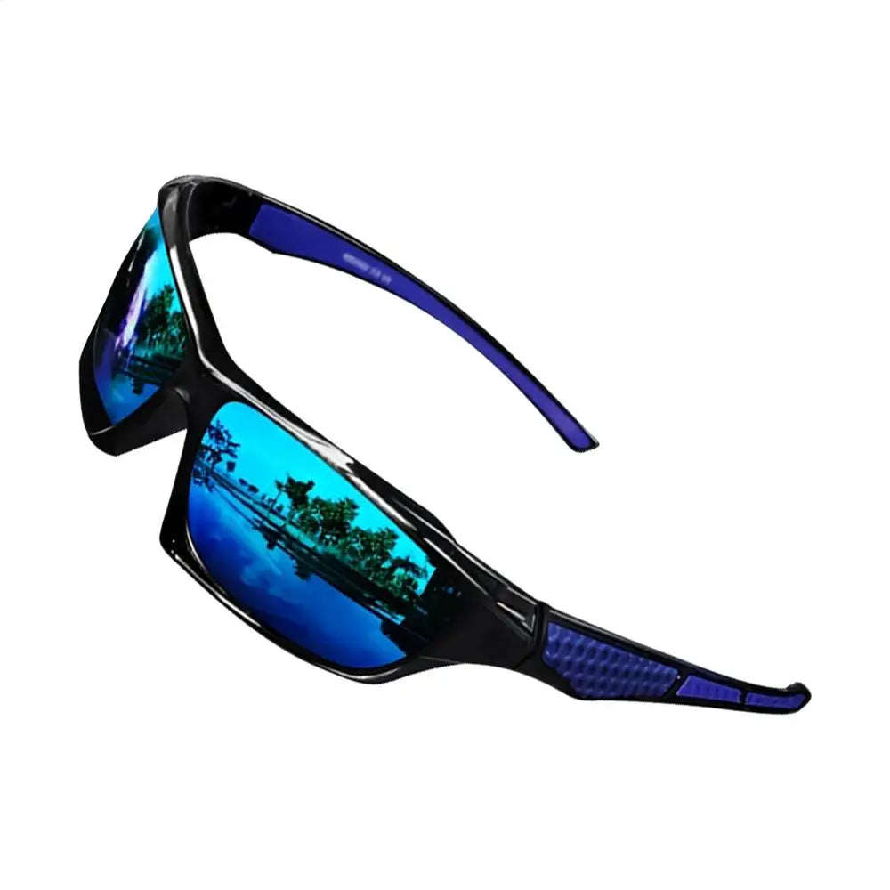 Polarized Sunglasses Men Comprehensive Protection Sun Glasses Comfortable Lightweight Frame Sport Eyeglasses for Driving Fishing