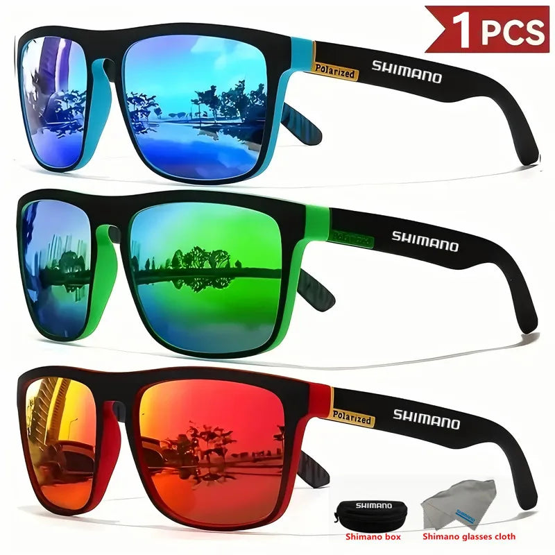2025 Square Retro Polarized UV400 Sunglasses for Men and Women Outdoor Hunting Fishing Skiing Driving Mountaineering Sunglasses