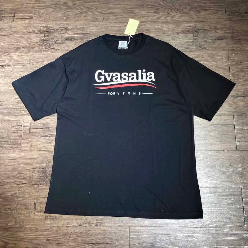 Summer Style Luxury VT Colorful Logo Printed Women Men T shirts tees Oversized Men Casual Cotton T shirt