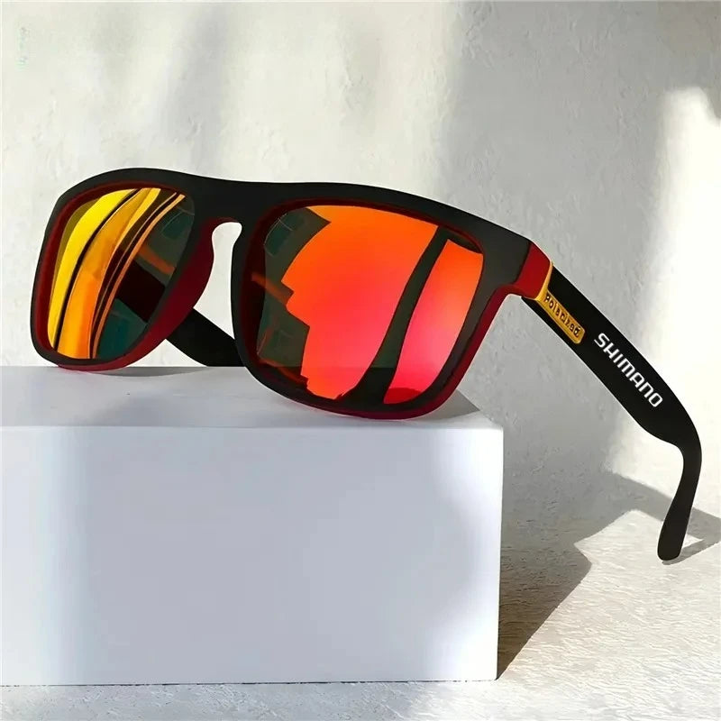 2025 Square Retro Polarized UV400 Sunglasses for Men and Women Outdoor Hunting Fishing Skiing Driving Mountaineering Sunglasses