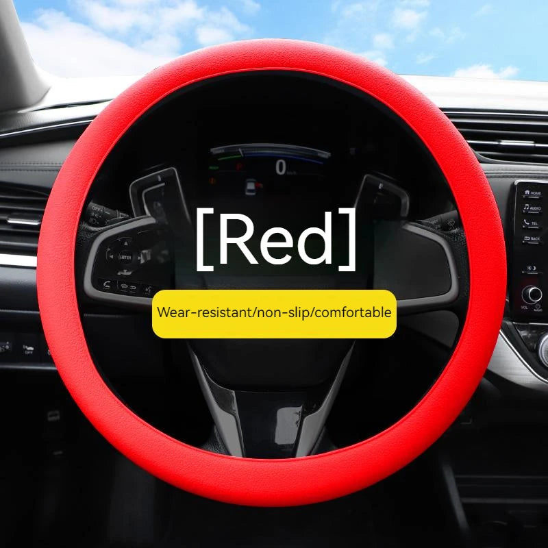 Universal 1pcs/set Car Styling Silicone Car Steering Wheel Glove Cover Automobiles Steering Wheel Hubs Cover Auto Accessories