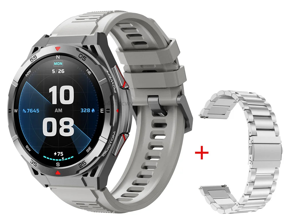 X2B Smart Watch GPS Positioning Men Outdoor Sport Bluetooth Calling AI Voice Health Monitoring Fitness Tracker Smartwatch