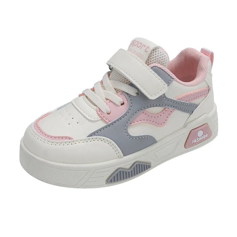 Children's Shoes for Girls and Boys Fashion Sneakers Kids' Soft-Soled Casual Shoes Student Sports Shoes Outdoor Walking Shoes
