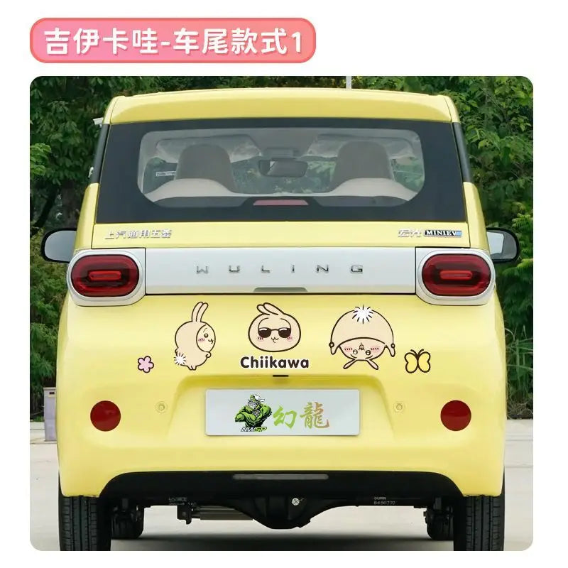 Stickers Car Accessories Decorate Hachi ware Usagi Car Accessories Gift