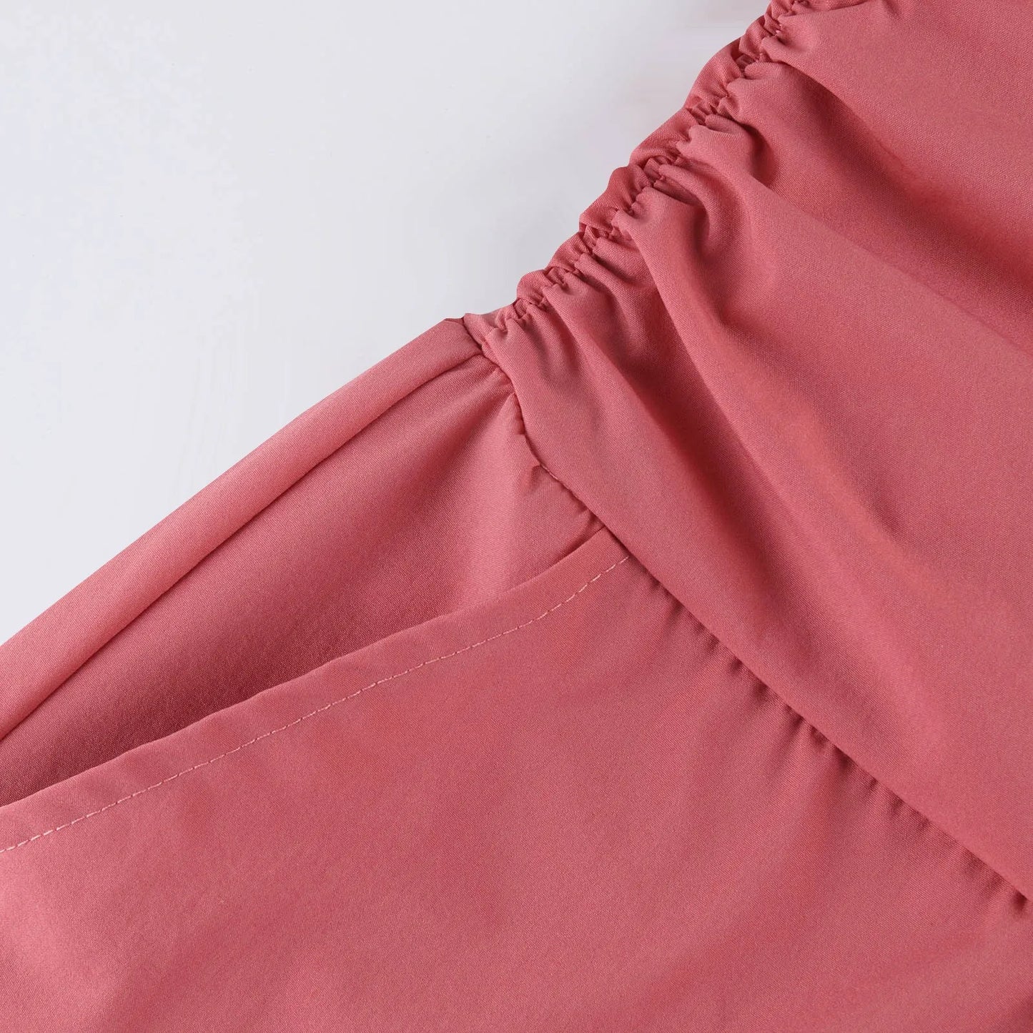 women pants summer loose cropped pants High Waist Solid Color Casual Trousers Pants With Pockets cozy breathable pantalon femme