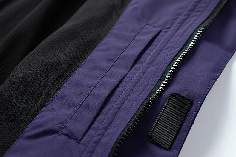 Spring Autumn Casual Jacket Fashion Hiking Men Jackets Men Outdoor Waterproof Windproof Camping Running Hooded Windbreaker Coats