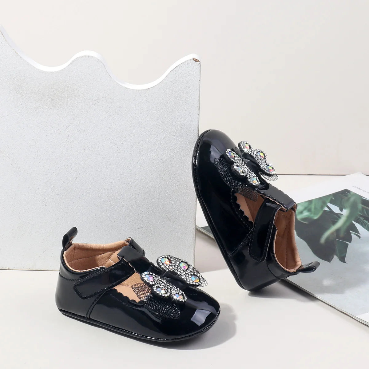 New Style Bow-Shaped Baby Shoes For Girls Aged 0-1 Years Old Breathable And Cool Shoes For Little Girls High Quality TPR Sole