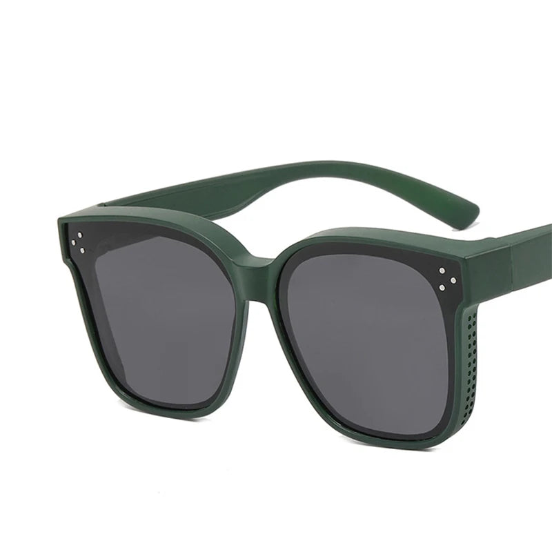 Polarized Sunglasses Men Women Wear Over Myopia Prescription Glasses Fashion Designer Outdoor Fishing Driving Goggles