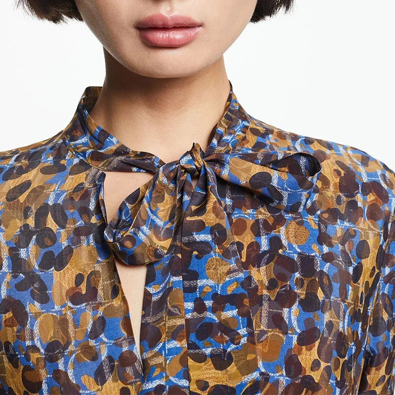 Women's Dress New Popular Fashion Party Long Sleeved Shirt Female Dress Layered Skirt Hem Design Leisure Office Ladies Dress