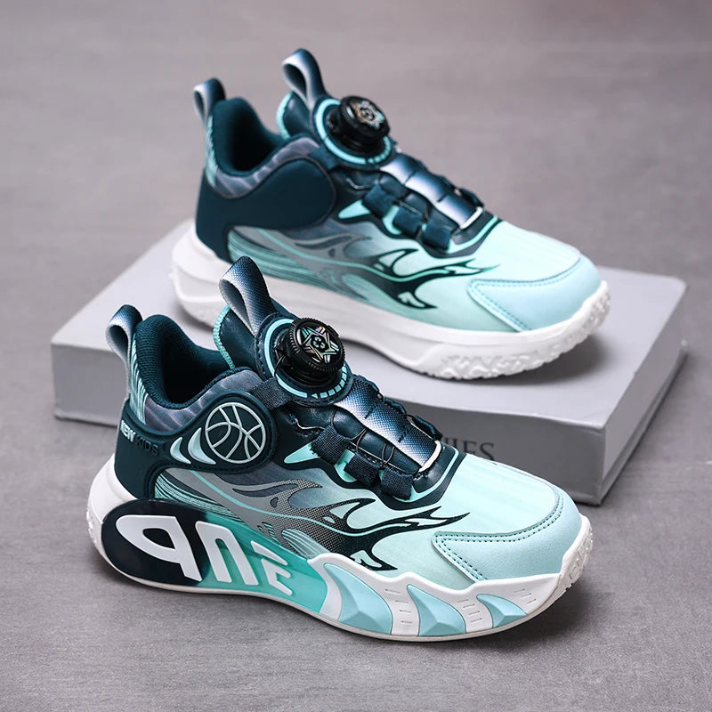 Children Shoes Boys Sneaker 4 To 12 Years Autumn Kiss Daily Casual Sneaker Fashion Print Platform Thick Sole Boys Sports Shoes