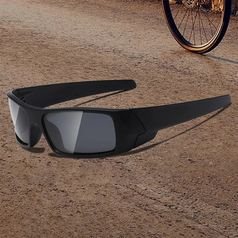 Polarized Sunglasses for Men Womens Sports Men's Sunglasses Trendy Retro Rectangular Wrap Around Vintage UV400 Eye Protection