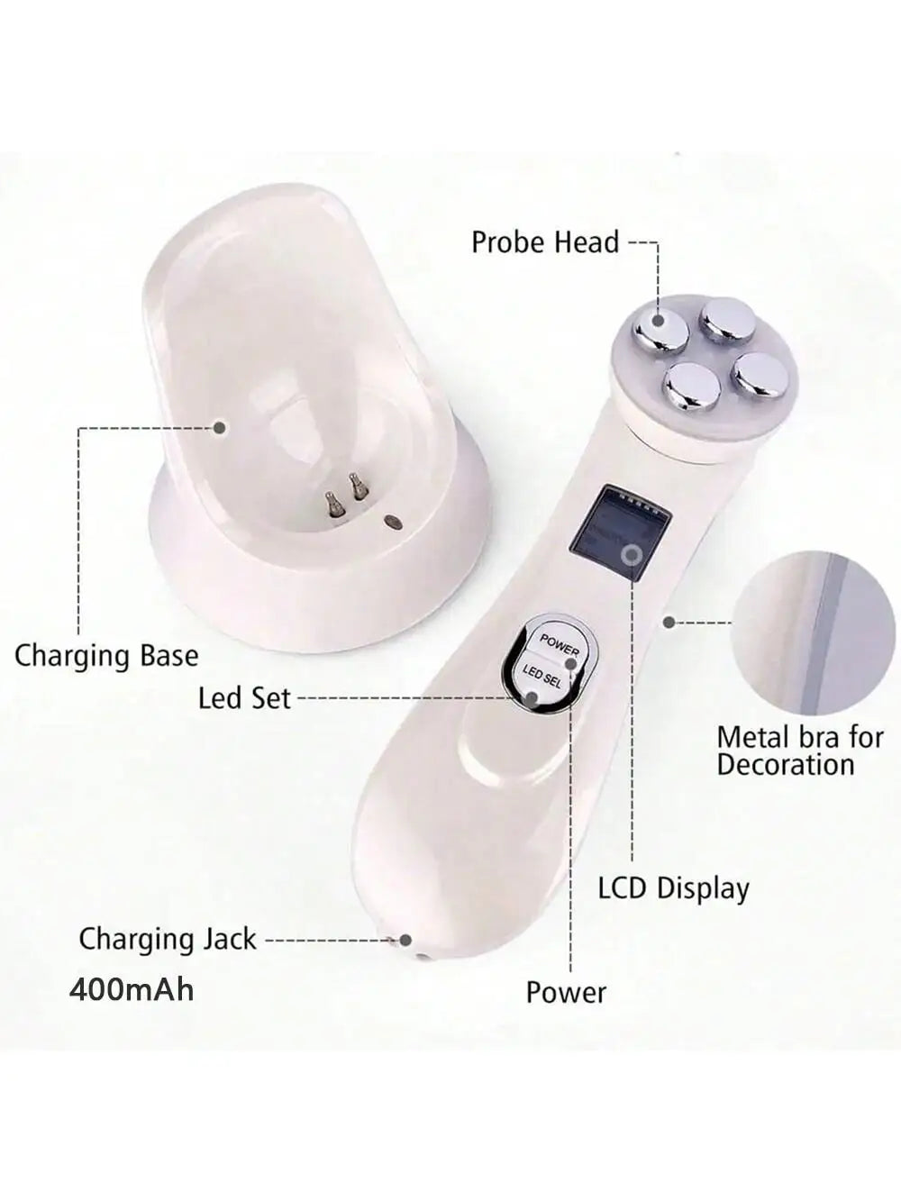 Beauty Products Professional Face Exfoliating Ultrasonic Shovel Facial Peel Cleaner Skin Scrubber Spatula Skin Care Tools