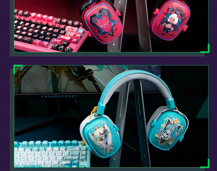 VALKYRIE VK S1 Gaming Headset Wireless Triple-Mode Detachable Microphone 15ms Ultra-low Latency Customized Gaming Headphones