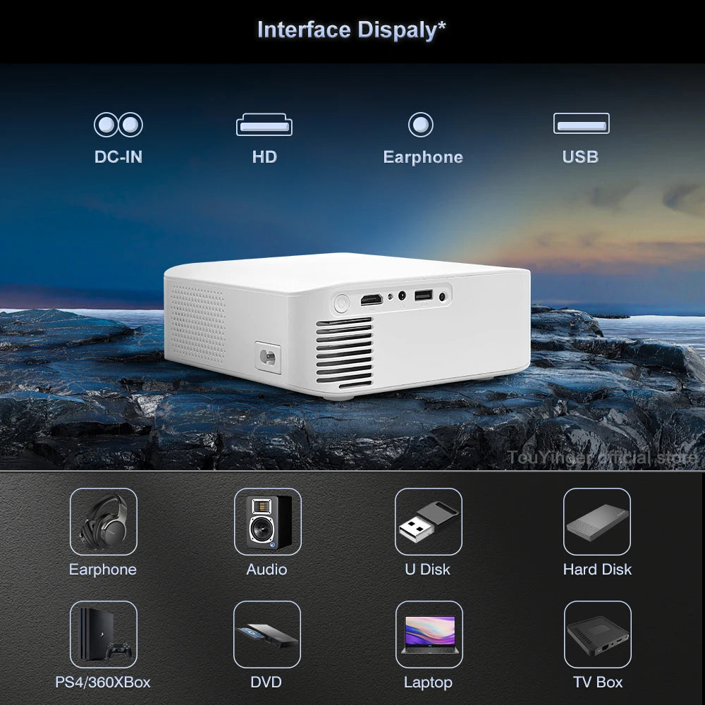 Touyinger L9 Portable Mini Projector