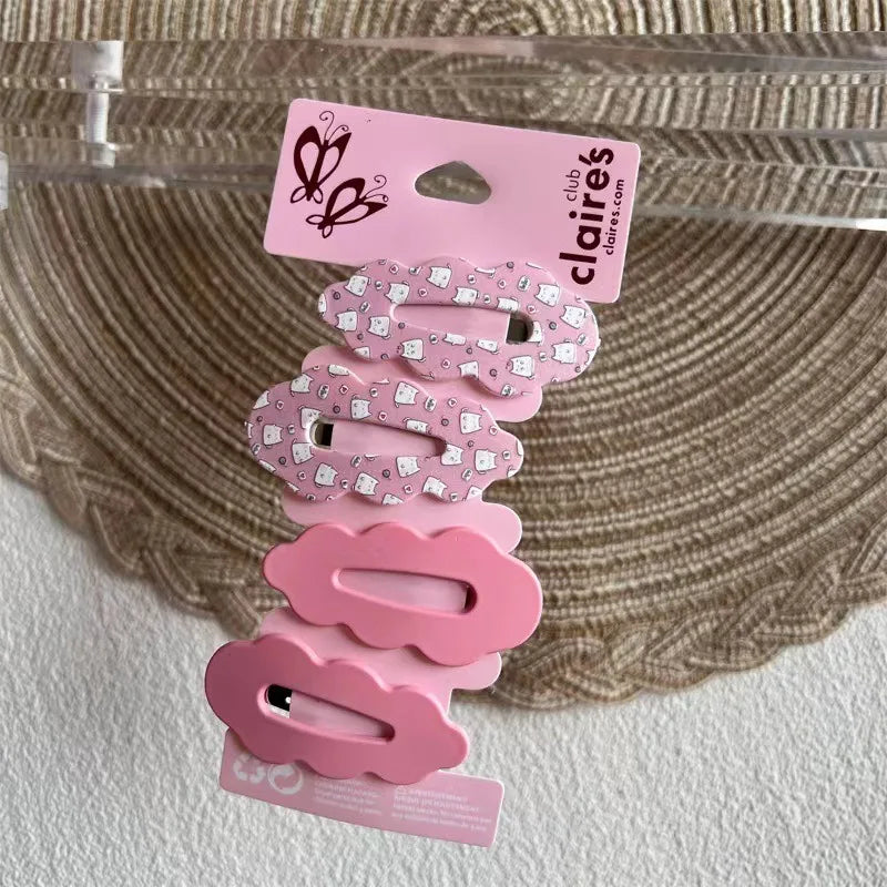 2025 Cute Cartoon Baby Hairpins Set Children Girls Kids Kawaii Hair Clips Pin Barrettes Accessories Hairgrips Headdress Headwear