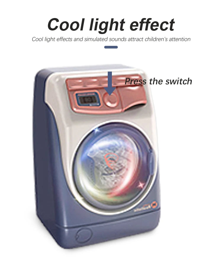 Kids Kitchen Toy Set Mini Simulation Household Appliances Toys for Children Pretend Play House Interactive Toys for Girls Boys