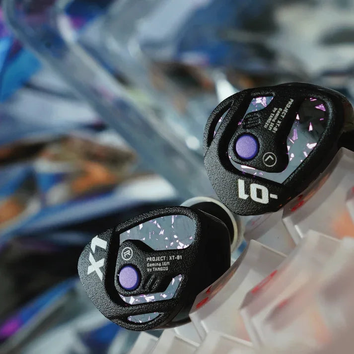 TANGZU Xue Tao 10mm Single Dynamic Driver Glass Diaphragm Unit Gaming In-Ear Monitor Headphones