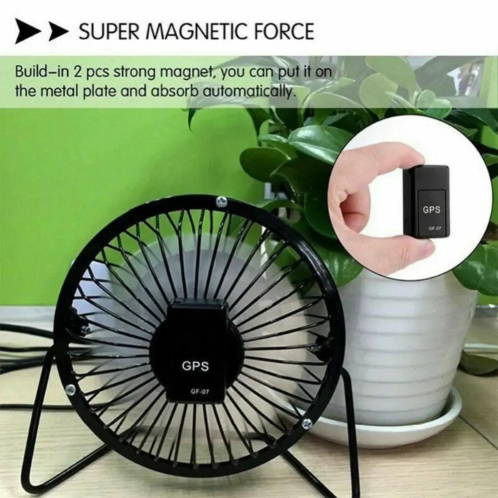 GPS car tracker GF-07 for vehicles, motorcycles, bicycles and pets - real-time GSM/GPRS locator and positioning device