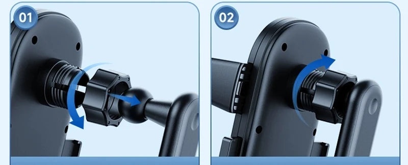 Car Phone Holder For Honda Accord MK10 MK10.5 2018 2019 2020-2022 Mobile Phone Mounts Car Wireless Charging Special Fixed Base