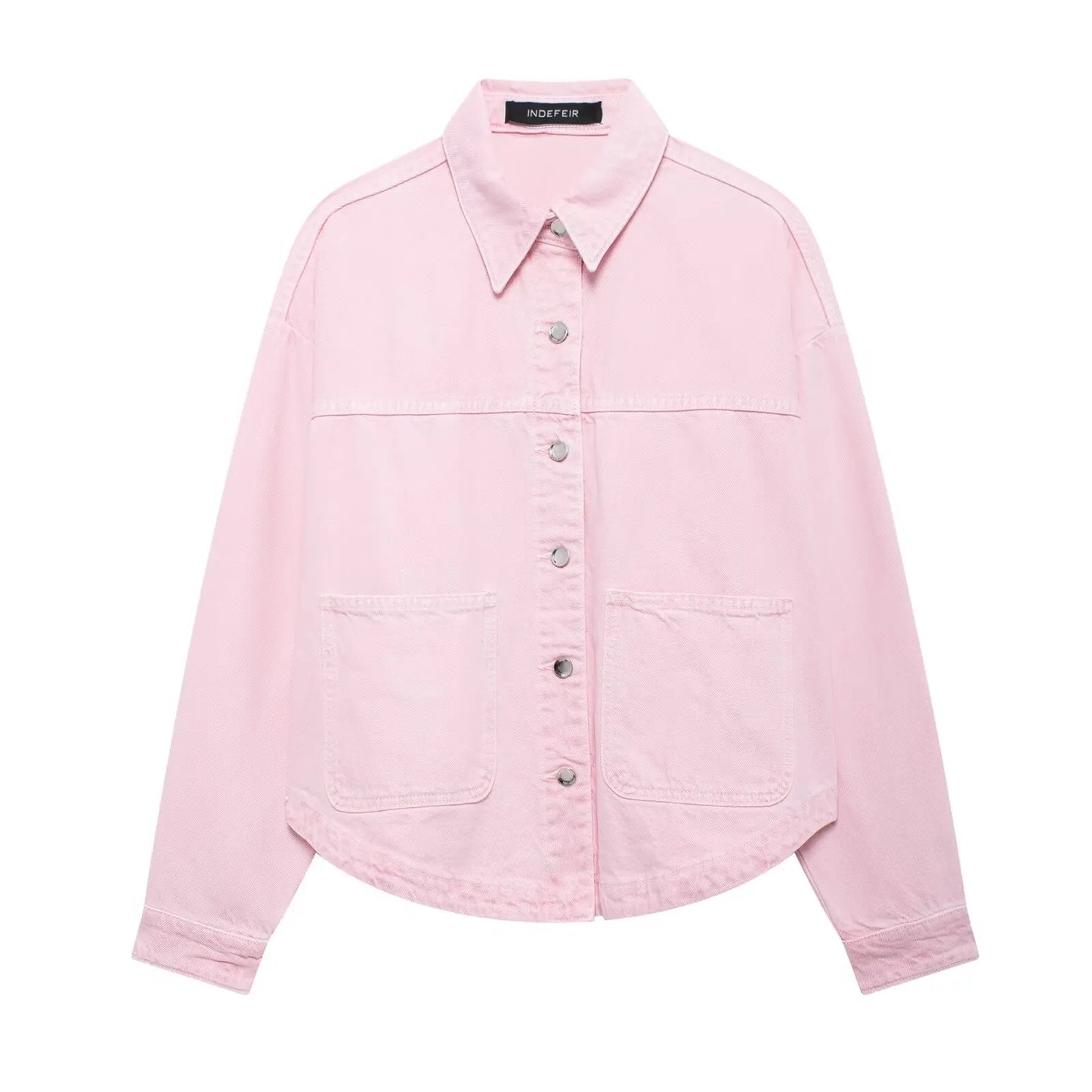 Denim Jackets Women Summer 2024 Elegant and Pretty Women's Coats Ladies Fashion Urban Coats Y2k Solid Lady Jackets