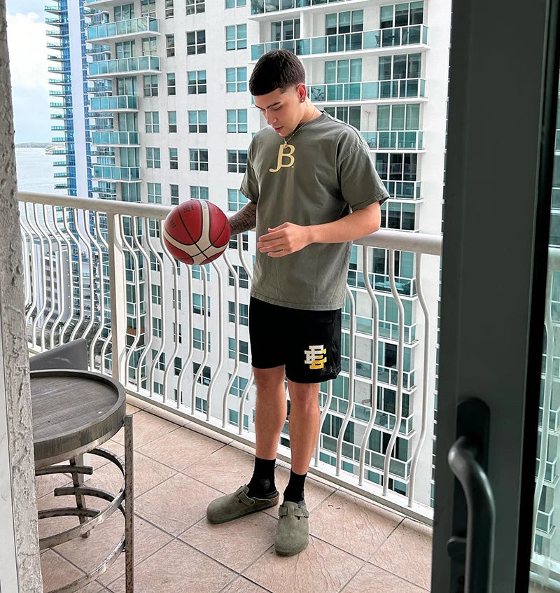 2024 new Eric Emanuel Summer Men Shorts Casual Shorts Fitness Exercise Beach Breathable Mesh Shorts Jogger Men's EE shorts