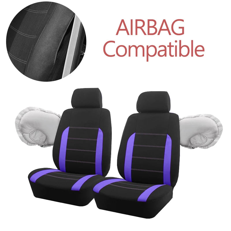 AUTO PLUS  Car Seat Covers Universal Size Fit For Most Car Suv Truck Van Car Accessories Interior Seat Covers For Car Full Set