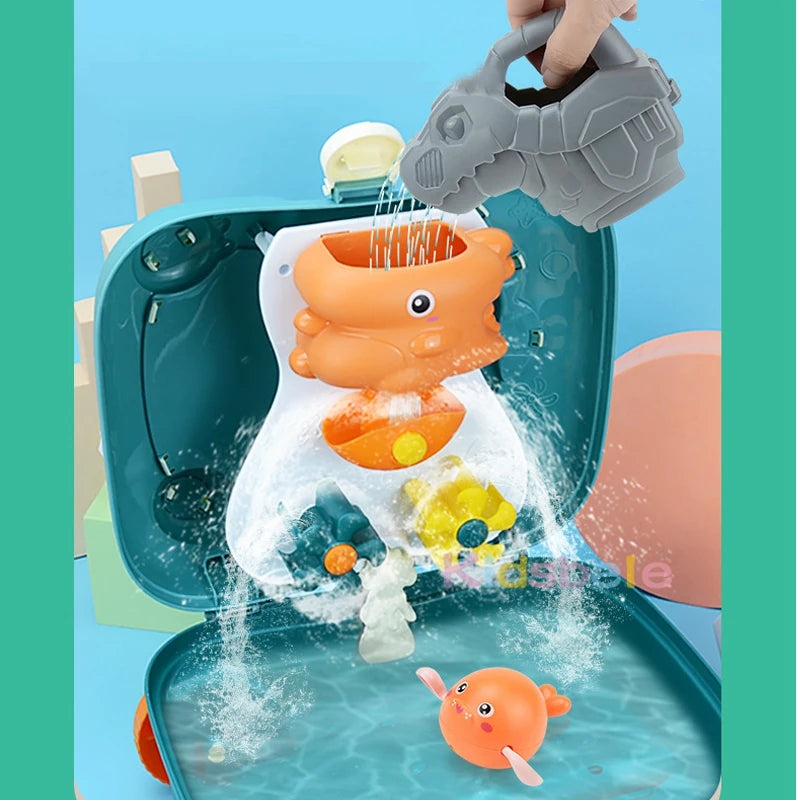 Kids Beach Toys Baby Beach Play Toys Sandbox Kit Summer Toys Beach Accessories Sand Water Game Tools Bath Toy For Baby