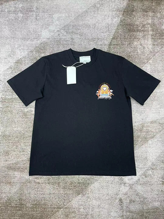 Top Version 1:1 Casinoblank Morocco Way Fruit Logo Printed Women Men T shirts Tops tees Oversized Men Cotton T shirt